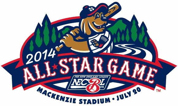 NECBL All-Star Game 2014 Primary Logo iron on transfers for clothing